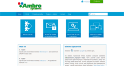 Desktop Screenshot of ambro-systems.cz